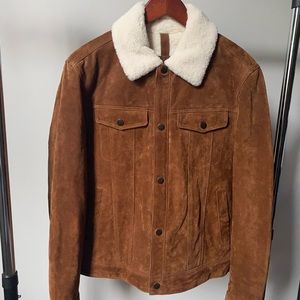Mango Faux Shearling Jacket